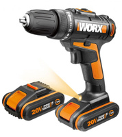 Дрель-шуруповерт аккумуляторная WORX WX101 20В