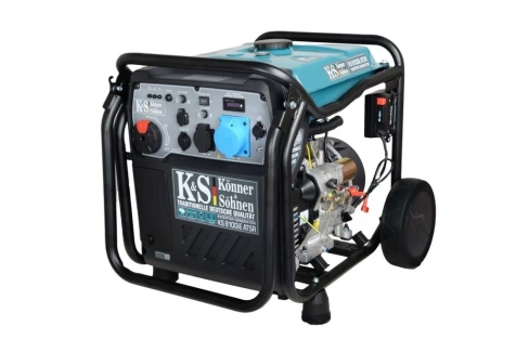 Инверторный генератор Konner&Sohnen KS 8100iE ATSR (8.0/7.2 кВт 230 В 20 л)