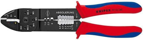Инструмент для опрессовки кабельных наконечников KNIPEX KN-9722240
