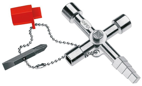 Ключ крестовидный с головками разной формы KNIPEX KN-001104, арт. KN-001104