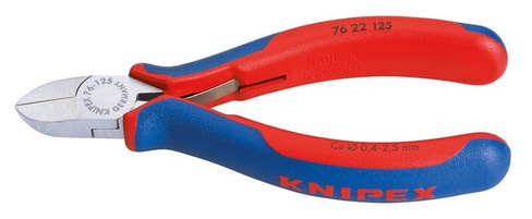 Кусачки 125 мм боковые для электромехаников KNIPEX, KN-7622125