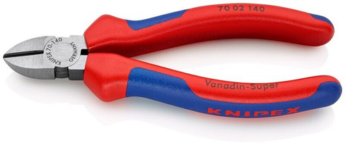 Кусачки 140 мм боковые диагональные KNIPEX, арт. KN-7002140