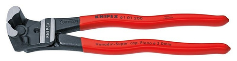 Кусачки 200 мм торцевые рычажные KNIPEX, KN-6101200