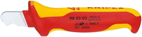 Нож для снятия изоляции 1000V KNIPEX, KN-985303