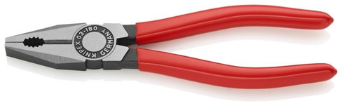 Пассатижи 180 мм KNIPEX KN-0301180 комбинированные, KN-0301180