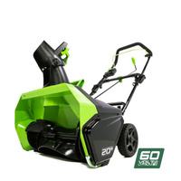 Снегоуборщик аккумуляторный Greenworks GD60ST, 2602407, 60V, 51 см3