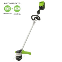 Триммер аккумуляторный Greenworks GD60LTK4, 2108307UB, 60V, 40 см3