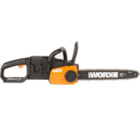 Цепная пила аккумуляторная WORX WG384E.9, 40В, 35 см3 бесщеточная