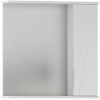 Зеркало со шкафом Volna Adel 70 R zsADEL70.R-01 с подсветкой Белое
