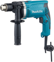 Дрель электр.710Вт MAKITA HP 1630КХ2 ударн.сталь13 мм, дерево30 мм