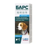 БАРС ® Спрей инсектоакарицидный для собак от блох и клещей, флакон 100 мл