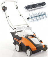 Stihl Вертикуттер - аэратор электрический Stihl RLE 240.0 (PRC, 1500 Вт, ширина 34 см., 2 вала в комплекте, травосборник