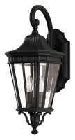 Уличный настенный светильник на штанге Feiss Cotswold Lane FE-COTSLN2-M-BK