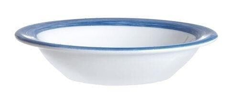 Блюдце d=120мм 110мл для десерта глубокое синий край Браш Arcoroc | H3611