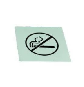 Табличка "Не курить" 125*125мм нерж. MGSteel | S555 Mgsteel