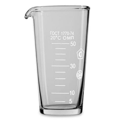 Мерный стакан 50мл ГОСТ 1770-74 (10001504) Resto (Россия) | 866