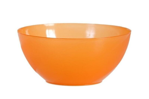 Салатник d=205мм 2000мл оранжевый пластик Resto (Россия) | М-2