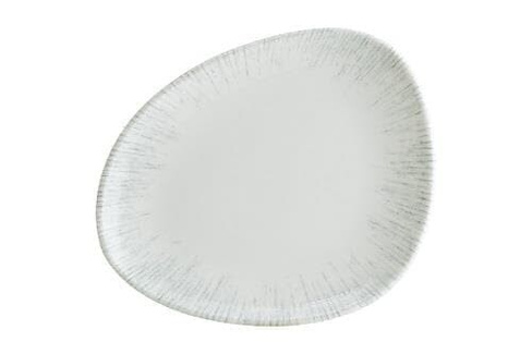 Тарелка d=190мм серый форма Vago Iris Bonna | IRSVAO19DZ