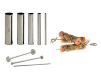 Набор для вырезания фигурных канапе "Круг" (5 форм 5/10/15/20/25мм) нерж. Tellier | ID1205