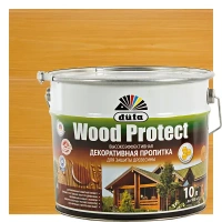 Антисептик Wood Protect цвет сосна 10 л DUFA