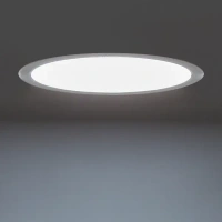 Светильник точечный светодиодный встраиваемый Philips «Meson» под отверстие 150 мм 10 м² холодный белый свет цвет белый