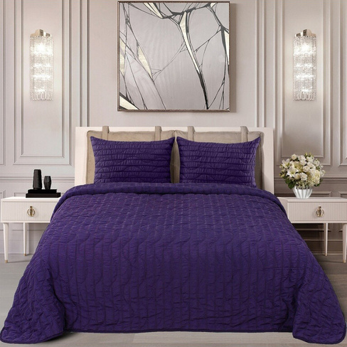 Покрывало Mirti цвет: фиолетовый (200х220 см)