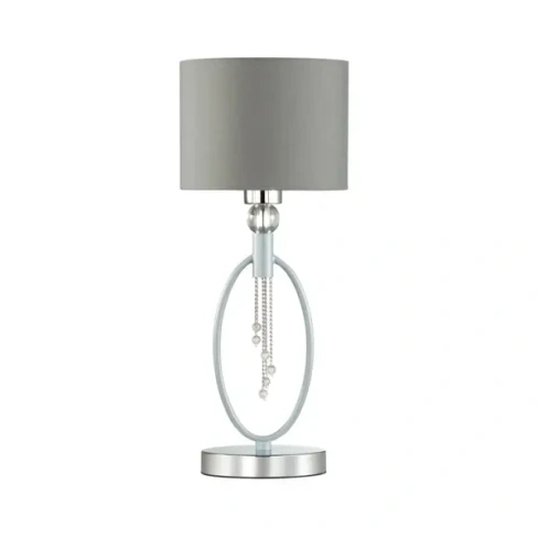 Настольная лампа Lumion Santiago 4515/1T E27 1x60 Вт, цвет серебристый LUMION None