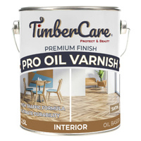 Лак алкидно-уретановый паркетный TimberCare Pro Oil Varnish 2,5л полуматовый, арт.350070