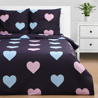 Постельное белье Romance цвет: фиолетовый (евро)