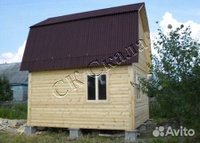 Дачный двухэтажный дом 4х4 мд-170/стандарт
