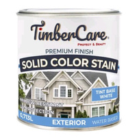Средство деревозащитное TimberCare Solid Color Stain база А 0,713л белое, арт.350053
