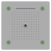 Верхний многофункциональный душ RGW SP-73