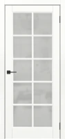 Дверь межкомнатная Квинта эмаль белая ДО 2000x800
