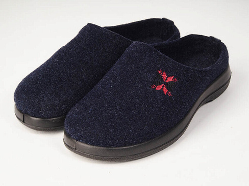 WHS21-005B.54 Обувь повседневная для взрослых (туфли женские) цв.темно-синий (р.36)