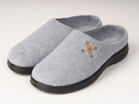 WHS21-005C.54 Обувь повседневная для взрослых (туфли женские) цв.светло-серый (р.36)
