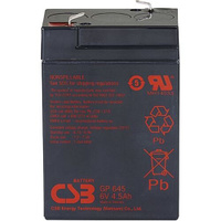 Аккумуляторная батарея для ИБП CSB GP645 6В, 4.5Ач
