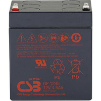 Аккумуляторная батарея для ИБП CSB GP1245 12В, 4.5Ач