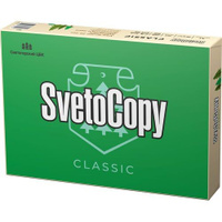Бумага SVETOCOPY Classic C, A4, офисная, 500л, 80г/м2, белый, покрытие матовое /матовое 5 шт./кор.