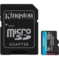 Карта памяти Kingston Canvas Go Plus microSDXC 128 ГБ (SDCG3/128GB)