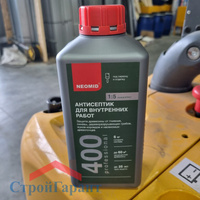Антисептик-консервант для внутренних работ Neomid 400 концентрат 1:5, 1 л