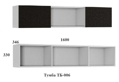 Тумба "Флорис" ТБ-006 ("МИФ", г. Пенза)