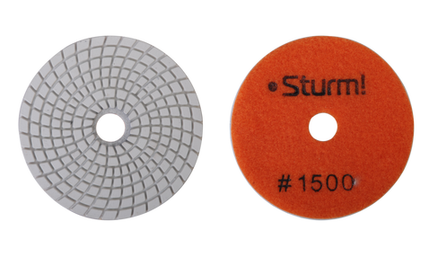 Круг шлифовальный гибкий Sturm 9012-W100-1500 Sturm!