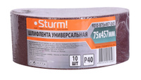 Шлифовальная лента Sturm 9010-B75x457-040 Sturm!