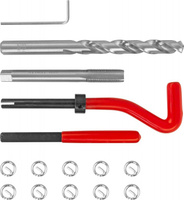 Набор для восстановления резьбы M10x1.0, 15 предметов TRIS101 Thorvik TRIS101 Набор для восстановления резьбы M10x1.0, 1