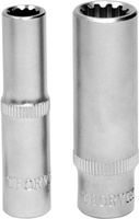 Головка торцевая глубокая MultiProf 1/4"DR, 6 мм MP11406 Thorvik MP11406 Головка торцевая глубокая MultiProf 1/4"DR, 6 м