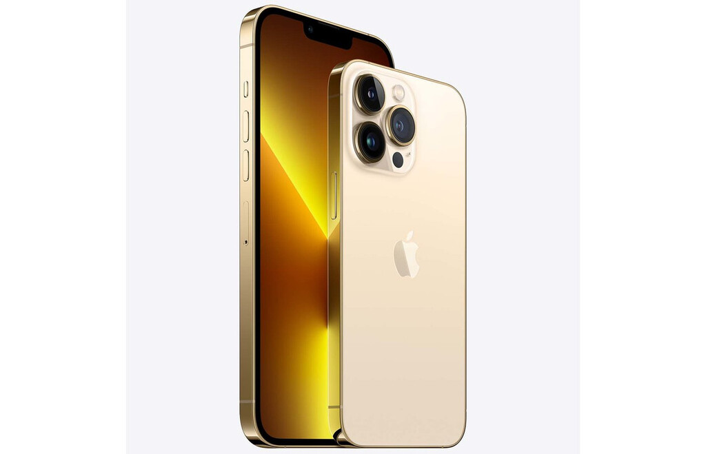 Iphone 13 pro gold